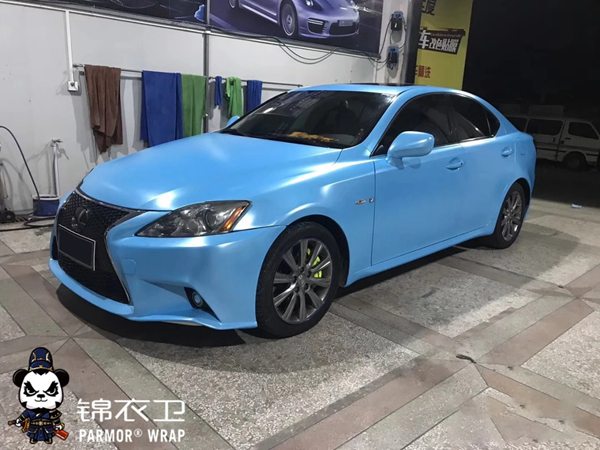 深圳宝马5系整车贴膜改色